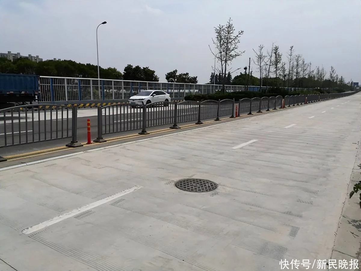 4車道變6車道！高科東路（華東路—外環線）改建工程進入道路主體施工階段(圖1)