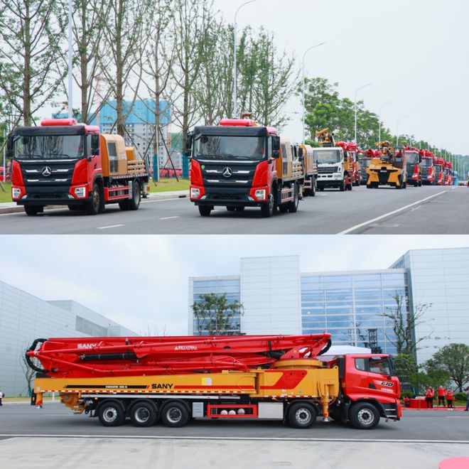 世界泵王“大閱兵”！電動化浪潮領先全球！三一混凝土機械新品品鑒會圓滿成功！(圖5)