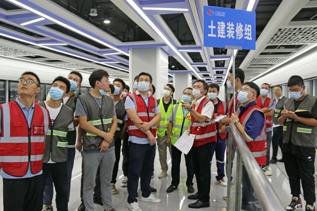深圳地鐵12號線首批單位工程暨人防工程通過驗收(圖2)
