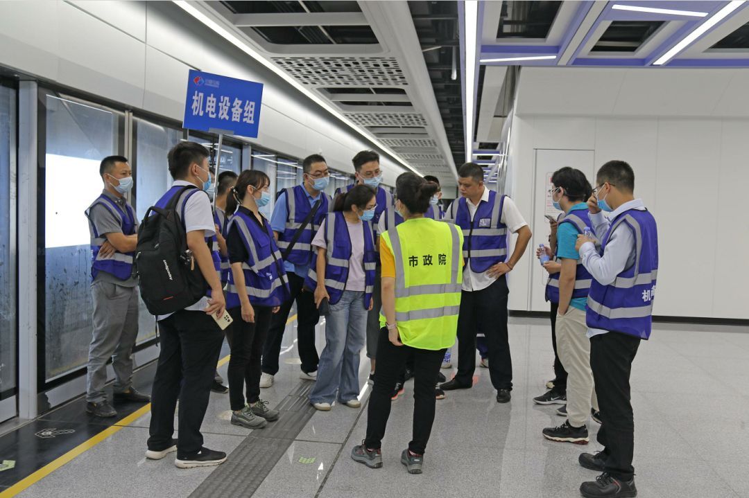 深圳地鐵12號線首批單位工程暨人防工程通過驗收(圖3)