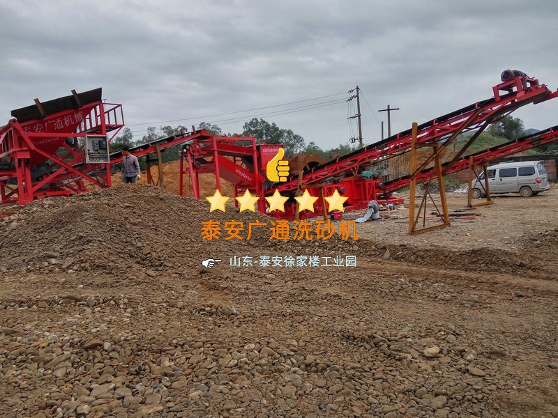 風化砂洗沙機是很簡單的洗沙機，沒有那么多技術可言(圖1)