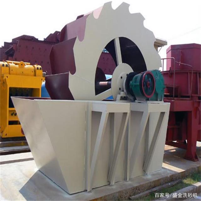輪斗式洗砂機(jī)工作流程(圖2)