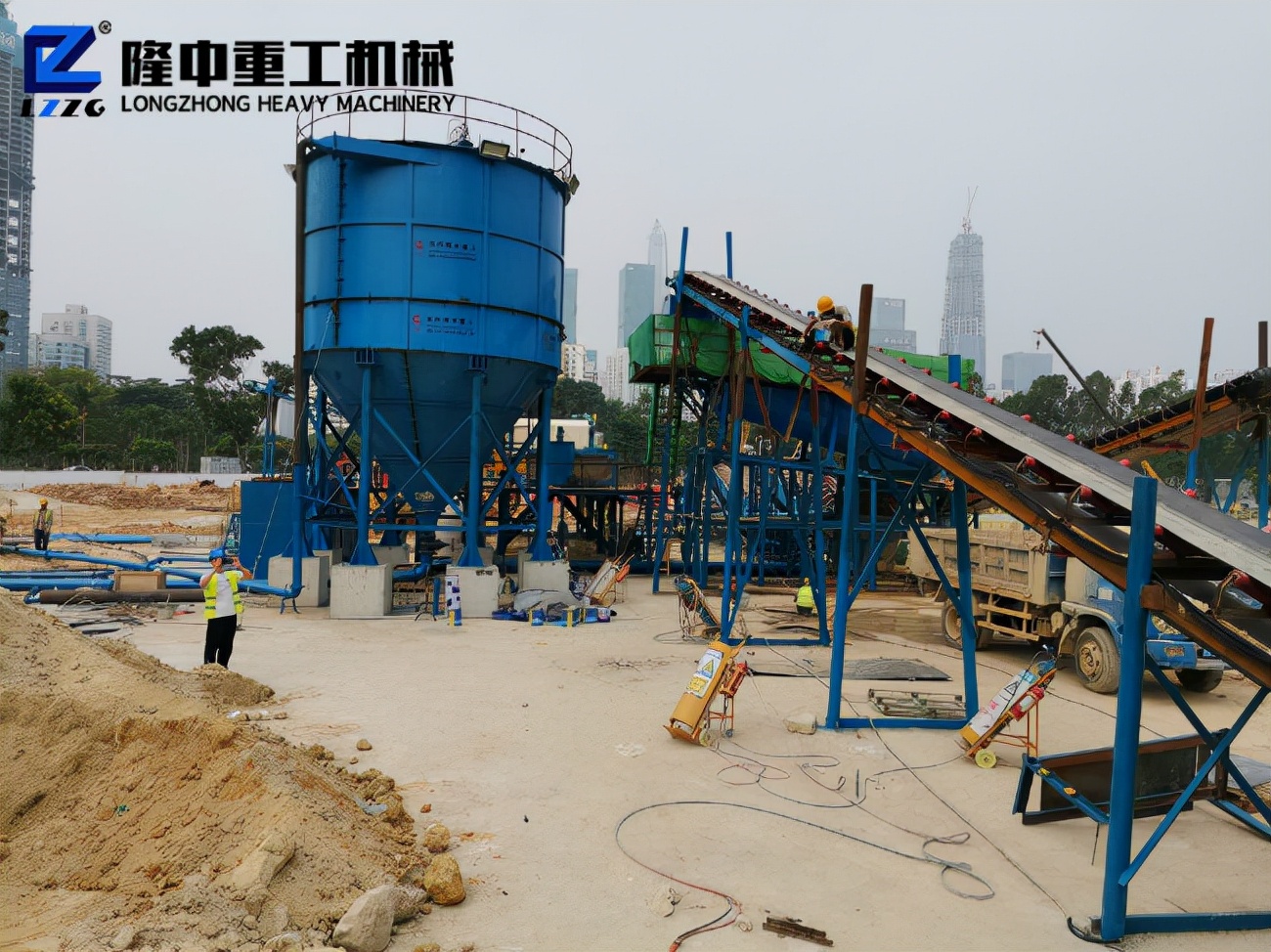 洗沙泥漿脫水機具體操作方法介紹(圖1) 洗沙泥漿脫水機具體操作方法介紹(圖1)